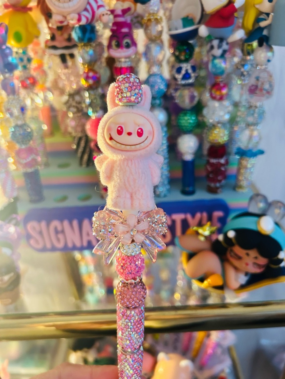 Luxury Labubu Dada Beaded Pen